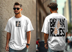 BREAK RULES OVERSIZED TSHIRT