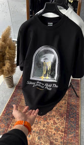 WHITE & BLACK OVERSIZED T SHIRTS