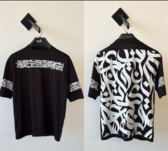 PACK OF 2 DROPSHOULDER TEE SHIRTS ARABIC & THE END